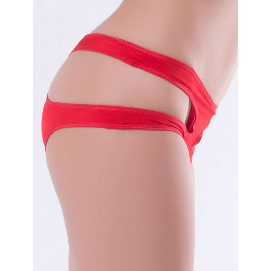 Sexy Cut Out Open Crotch Red Panty Sexy Cut Out Open Crotch Red Panty