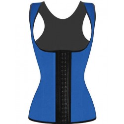 4 Steel Bones Latex Corset Girdle Vest Waist Cincher Body Shaper 4 Steel Bones Latex Corset Girdle Vest Waist Cincher Body Shaper