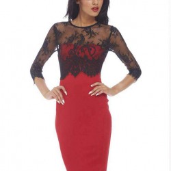 Crochet Shoulder Swing Dress