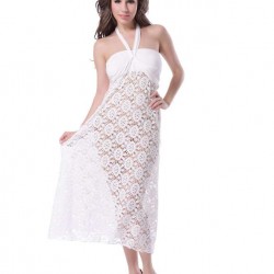 Crochet Lace Romper Beach Dress