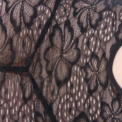 Lace Black Garter Slip Babydoll Lingerie Lace Black Garter Slip Babydoll Lingerie