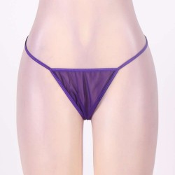 Plus Size Purple Springtime Babydoll Set