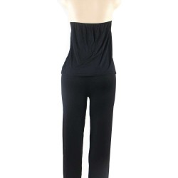 Black Plus Size Lingerie With Halter Top & Pants Black Plus Size Lingerie With Halter Top & Pants