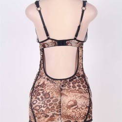 Stretch Lace And Denier Chemise Stretch Lace And Denier Chemise