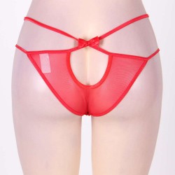 Plus Size Stylish Red Sexy Panty