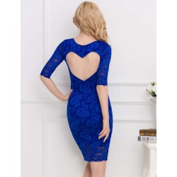 Sweet Heart Sexy Blue Slim Fashion Dress Sweet Heart Sexy Blue Slim Fashion Dress