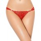 Red Lace Flower Sexy Thong Red Lace Flower Sexy Thong