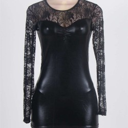 On Sale Leather dress On Sale Leather dress