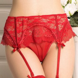 Plus Size Garter Panty