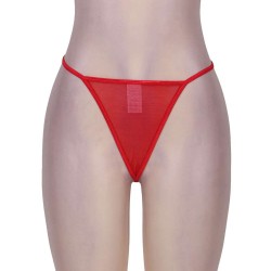Red Sexy Lace Garter Panty