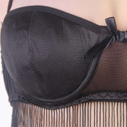 Fringed Halter Babydoll Fringed Halter Babydoll