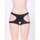 Sexy Black Cut Out Open Crotch Panty Sexy Black Cut Out Open Crotch Panty