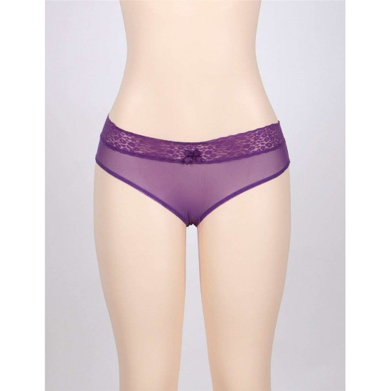 Plus Size Sexy Holiday Peek A Boo Back Mesh Crotchless Valentines Panty Plus Size Sexy Holiday Peek A Boo Back Mesh Crotchless Valentines Panty