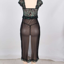 Exquisite Princess Lace Evening Gown Set Exquisite Princess Lace Evening Gown Set