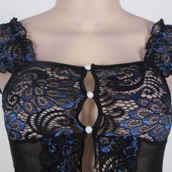 Plus Size Blue Short Sexy Princess Babydoll Plus Size Blue Short Sexy Princess Babydoll