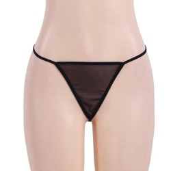 Plus Size Black lace elegant babydoll