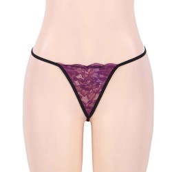 Purple Black Deluxe Satin Multiple Straps Sexy Babydoll Purple Black Deluxe Satin Multiple Straps Sexy Babydoll