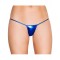 Exotic Micro Shiny Blue G String Thongs