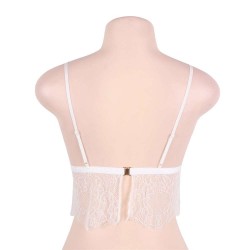 White Lace Bralette Top White Lace Bralette Top