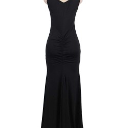 Plus Size Elegant Embroidery Party Gown