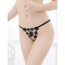 Black Flower Sexy Panty