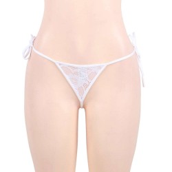 Sexy Lace-up White Panty