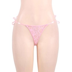 Sexy Lace-up Pink Panty