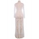 Plus Size White Delicate Lace Long Sleepwear Gown Plus Size White Delicate Lace Long Sleepwear Gown