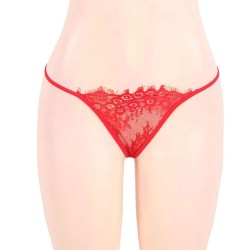 Sexy Bra Panty Set 3pcs Red Eyelash Lace Sexy Bra Panty Set 3pcs Red Eyelash Lace