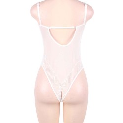 Glamour Underwire Hollywood Sheer Lace Teddy Glamour Underwire Hollywood Sheer Lace Teddy