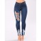 Top Design Ripped Women Jeans 