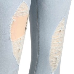 Top Design Ripped Women Jeans  Top Design Ripped Women Jeans