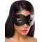 Black Leather Eye Mask
