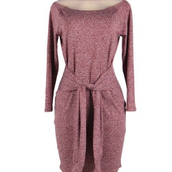 Long Sleeve Off-Shoulder Bodycon Dress