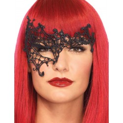 Enchanting Black Lace Eye Mask