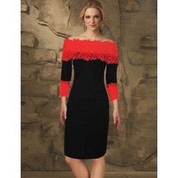 Long Sleeve Off-Shoulder Fashion Lace Dress Long Sleeve Off-Shoulder Fashion Lace Dress