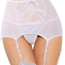 Plus Size Sexy Lace Garter Panty