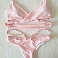 Pink Sexy Summer Bikini Set