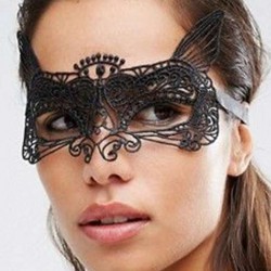 Enchanting Black Lace eye mask