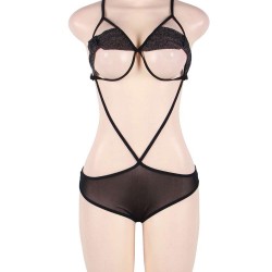 Black Lace Erotic Sexy Teddy Black Lace Erotic Sexy Teddy