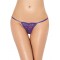 Plus Size Purple Low Rise Panty