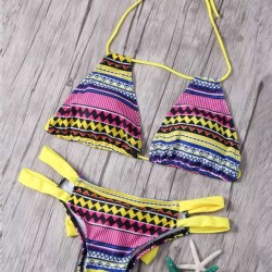 Fashion Printing Sexy Summer Women Bikini Set