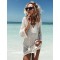 Sexy Bathing Suit Coverups Crochet Hollow Out Bikini Cover-ups