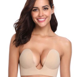 Strapless Self Adhesive Invisible Push-up Bra Strapless Self Adhesive Invisible Push-up Bra