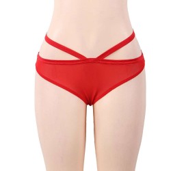 Plus Size Elegant Red Lace backless Sexy Babydoll Plus Size Elegant Red Lace backless Sexy Babydoll