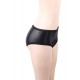Plus Size Leather Lift Hip Black Panty Plus Size Leather Lift Hip Black Panty