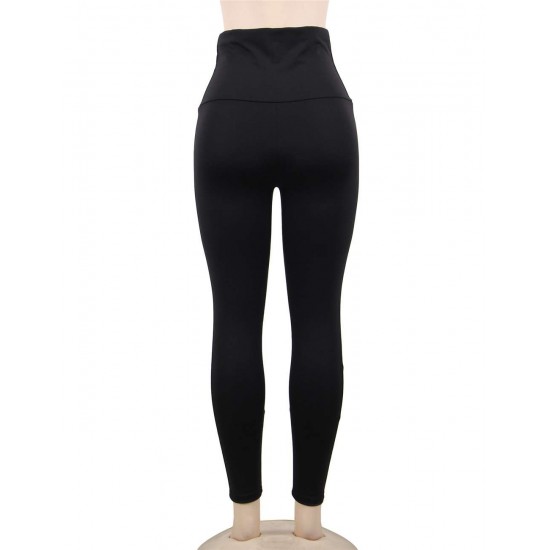 Sexy Black Corset Belt Yoga High Waist Leggings Sexy Black Corset Belt Yoga High Waist Leggings