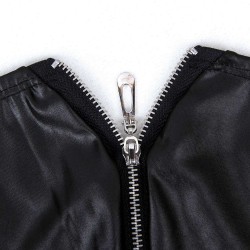 Men's Leather Pants With Exposed Hips