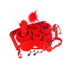 Red Leather Bondage Adult Sexy Toys Sm Sexy Product