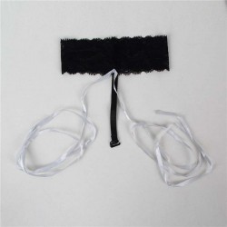 Black Lace Ribbon Decoration Teddy Black Lace Ribbon Decoration Teddy